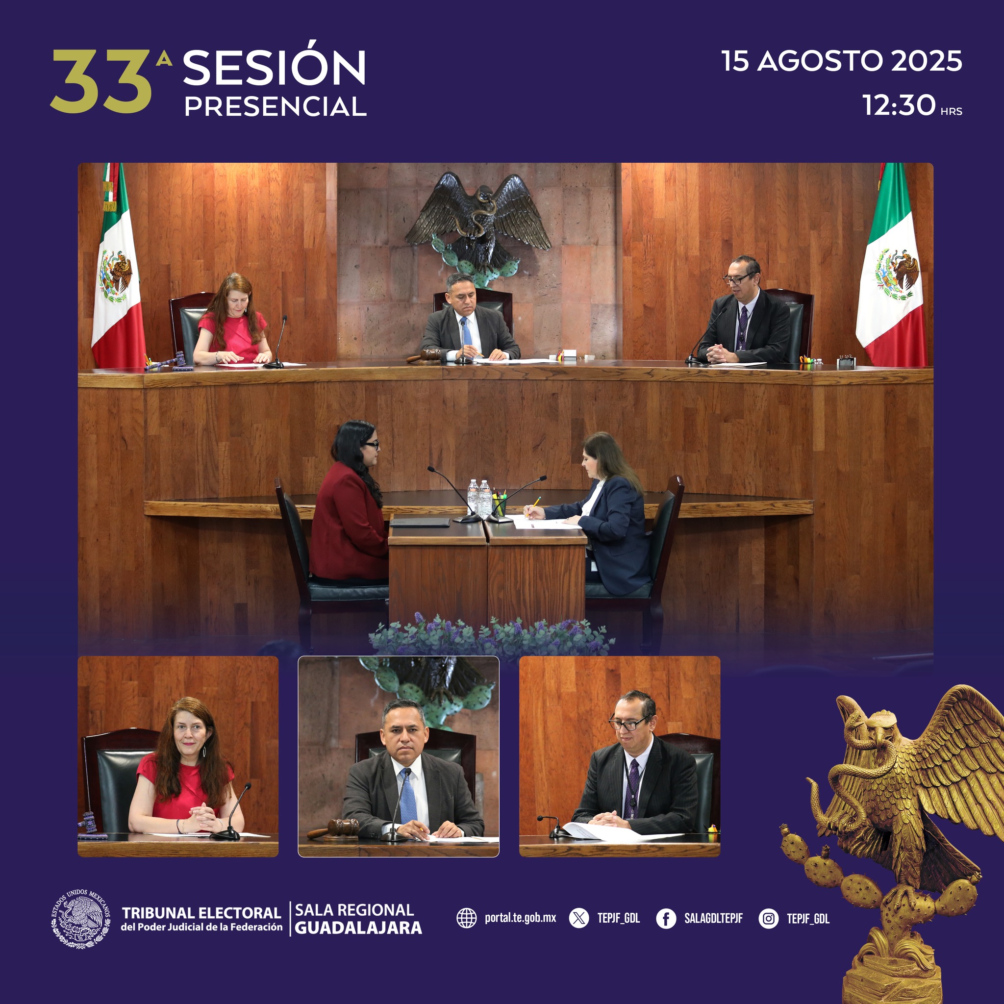 Improcedente recuento de votos: Sala Regional Guadalajara del TEPJF