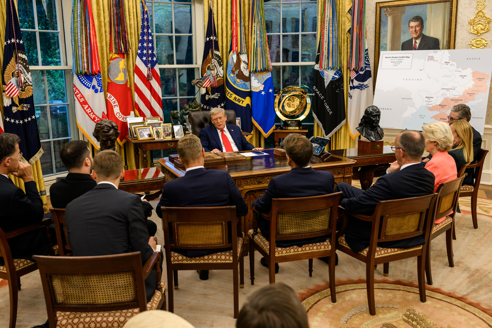 La Casa Blanca asegura que Putin ha prometido a Trump que se reunirá pronto con Zelenski