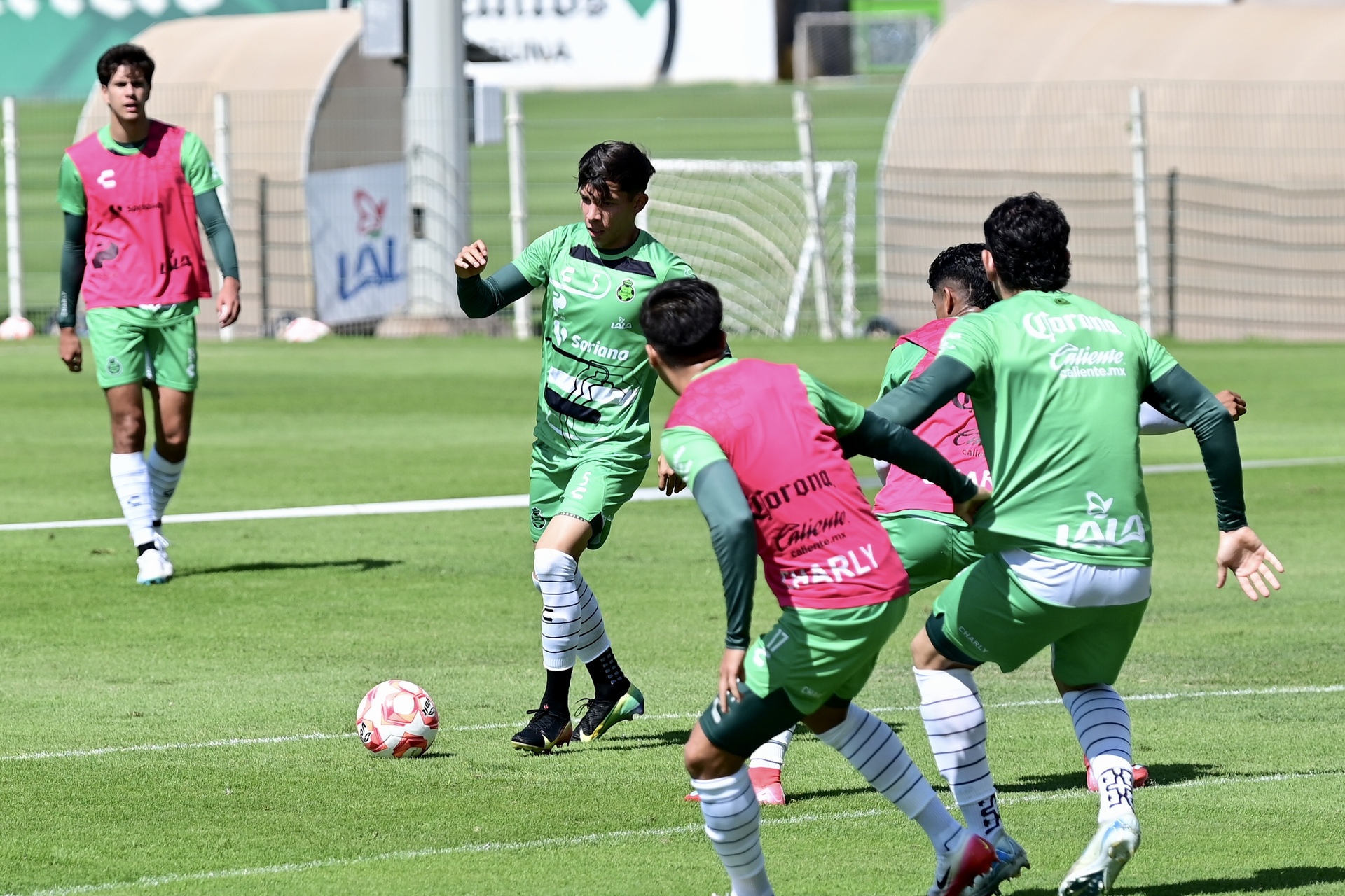 Los Guerreros entrenarán todas las mañanas en el TSM hasta el jueves, para luego partir a Chihuahua. (Especial)
