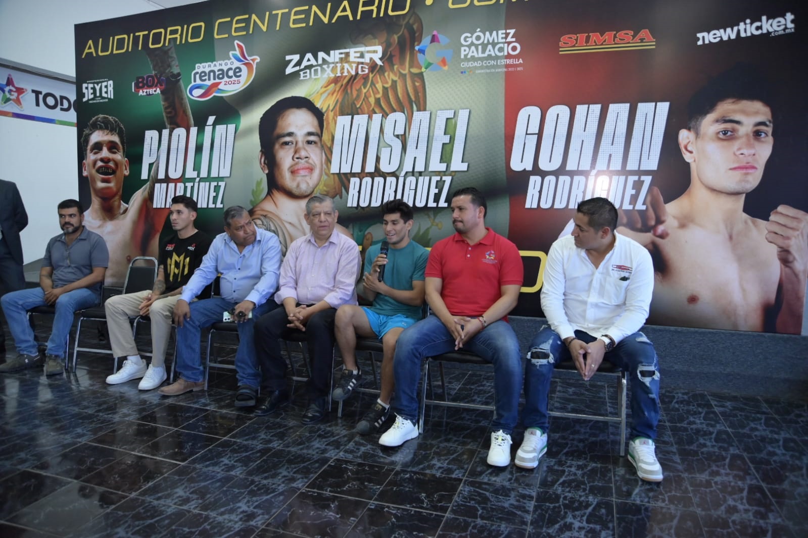 En conferencia de prensa, fueron dados a conocer los pormenores de esta magna velada boxística. (Especial)
