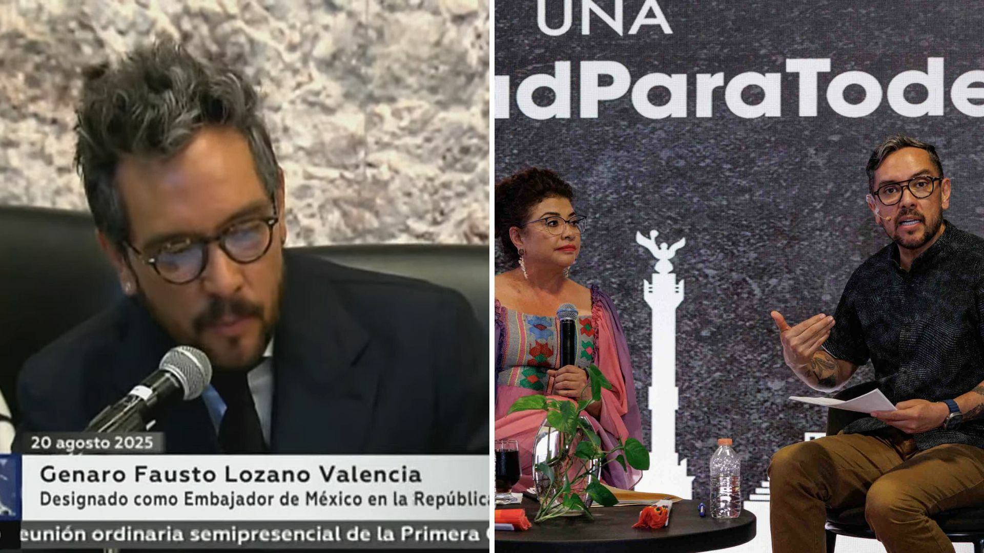 Sheinbaum justifica designación del analista Genaro Lozano como embajador de México en Italia