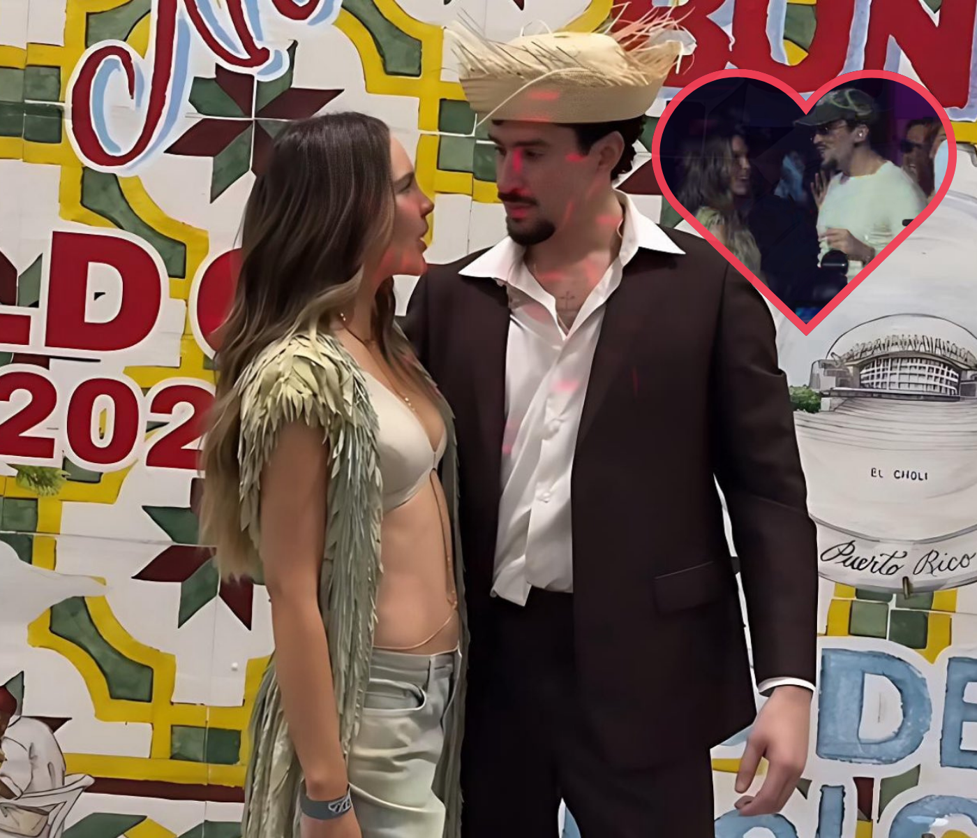 Bad Bunny y Belinda son la nueva obsesión viral, luego de que su química no pasará desapercibida. [Especial]