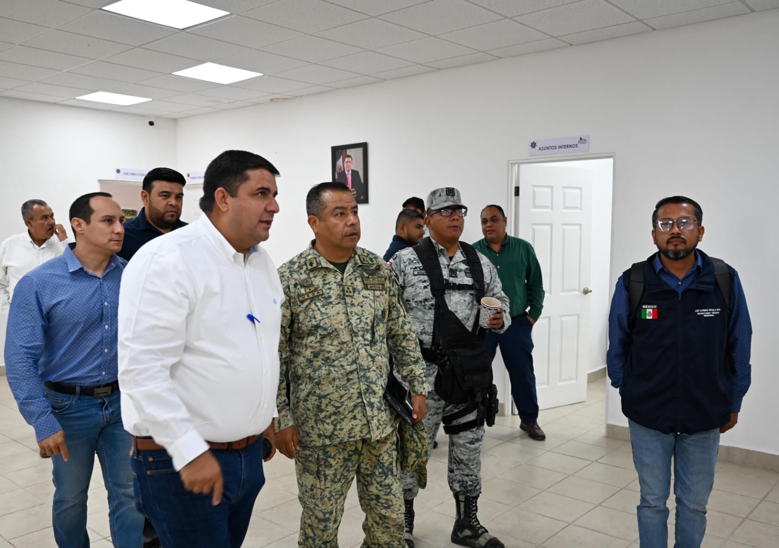 Alcalde de Lerdo recorre la DSPM con autoridades de seguridad