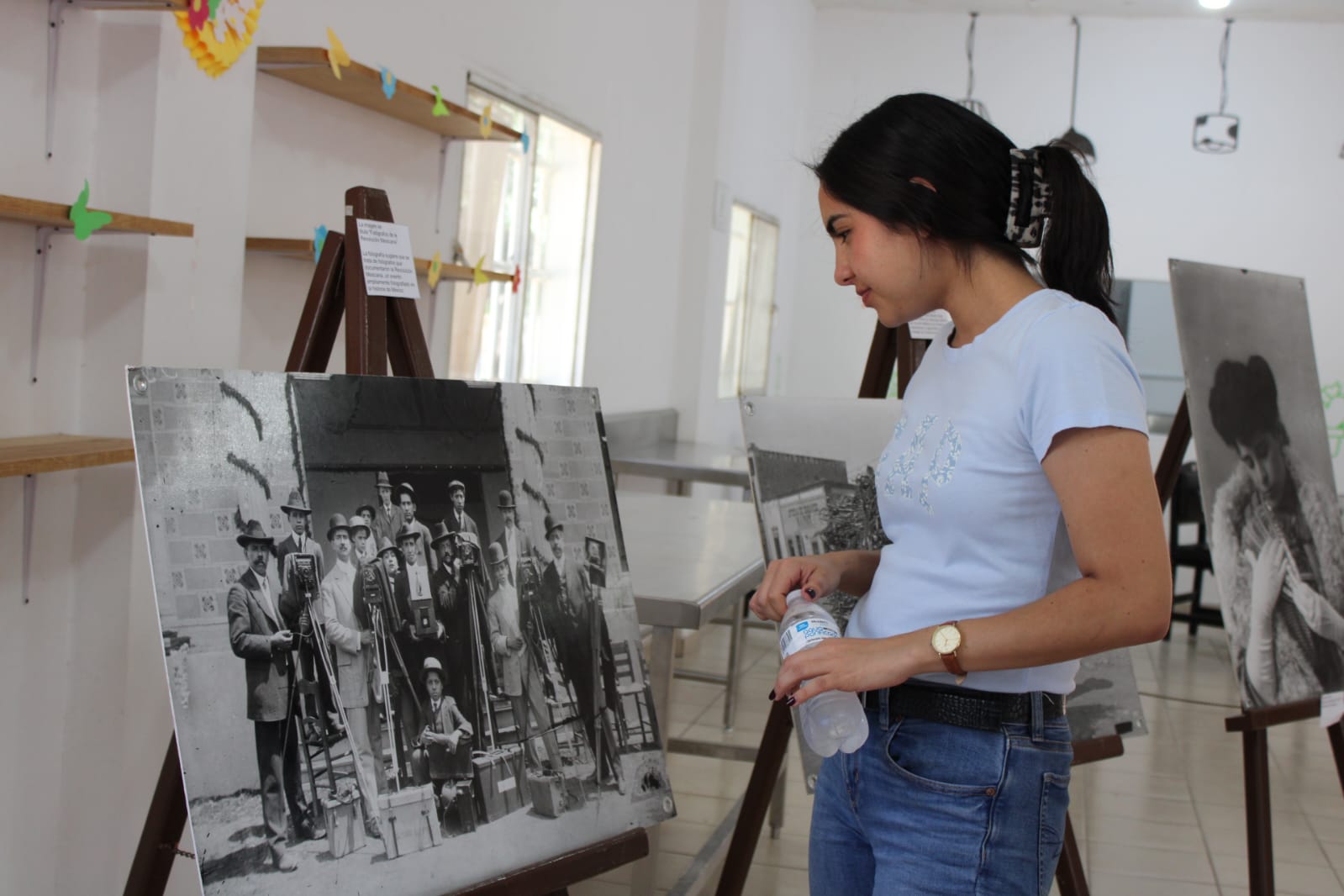 Exponen fotografías  “El México de los Abuelos” en la Casa de la Cultura de San Pedro