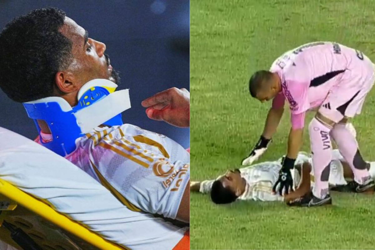 Joaquim Pereira, defensa de Tigres, no jugará ante Santos tras sufrir una conmoción cerebral