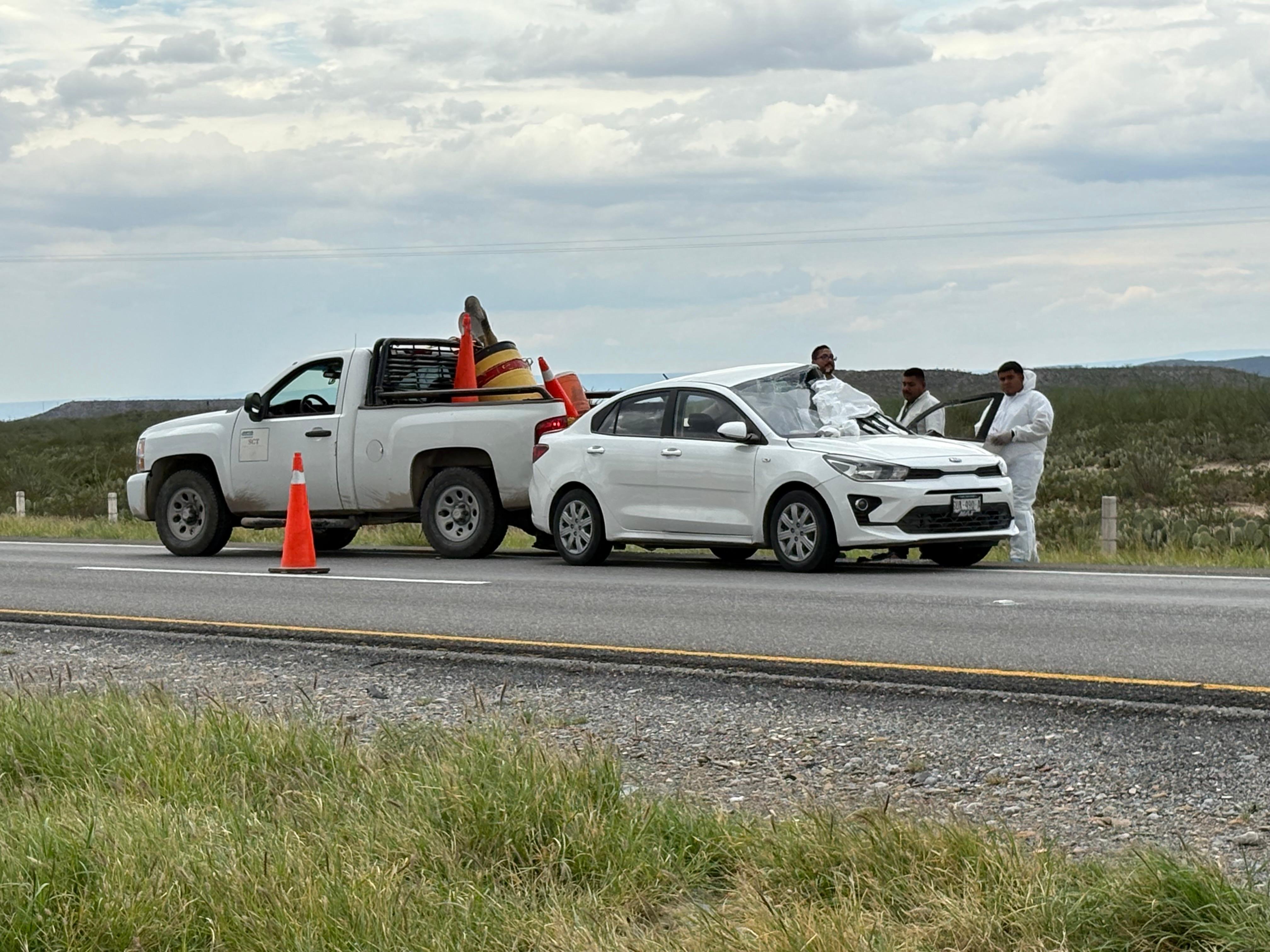 Hombre pierde la vida tras esquivar a una vaca sobre la autopista Saltillo - Torreón