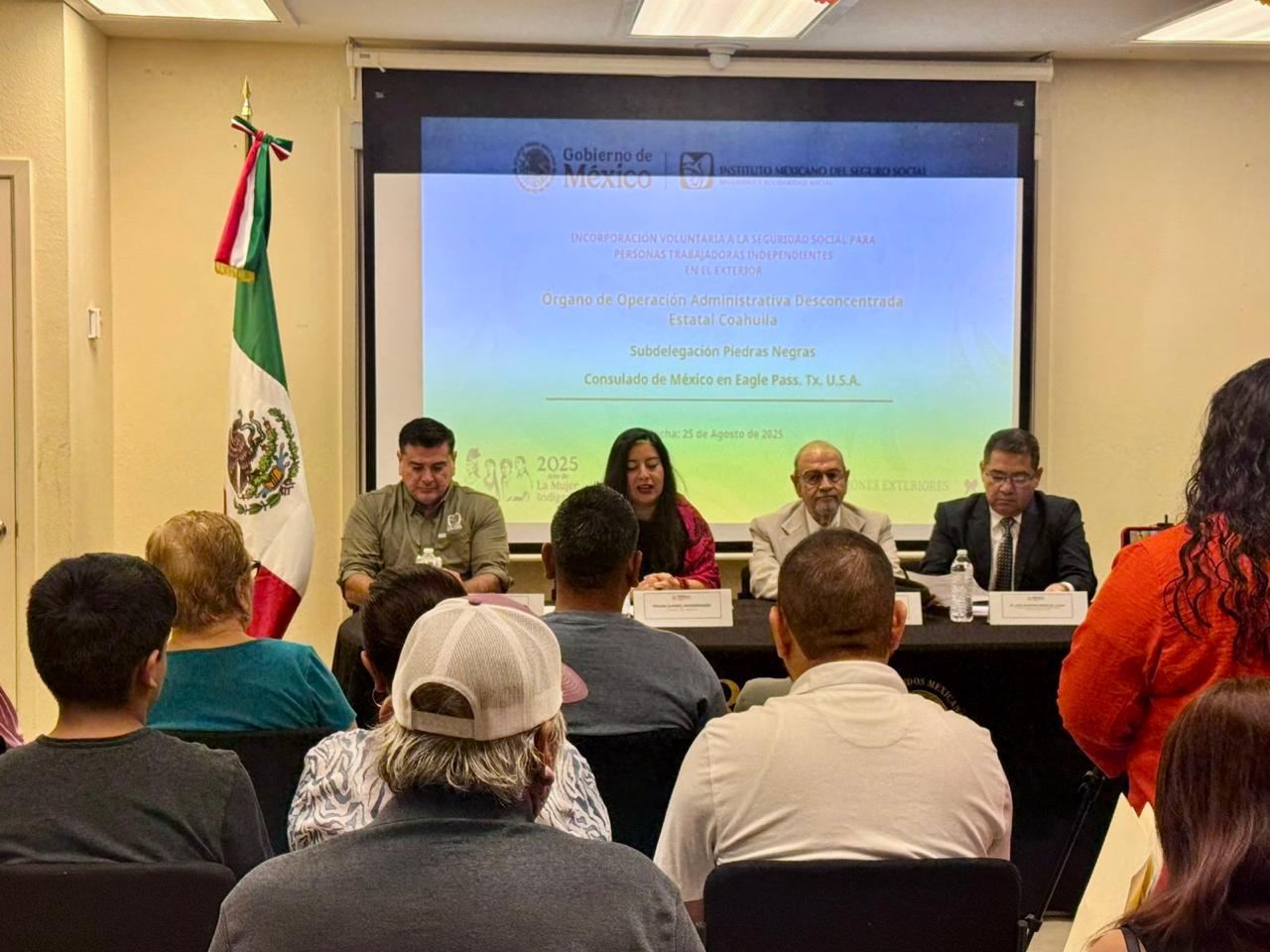 IMSS Coahuila promueve incorporación al seguro para trabajadores en el extranjero