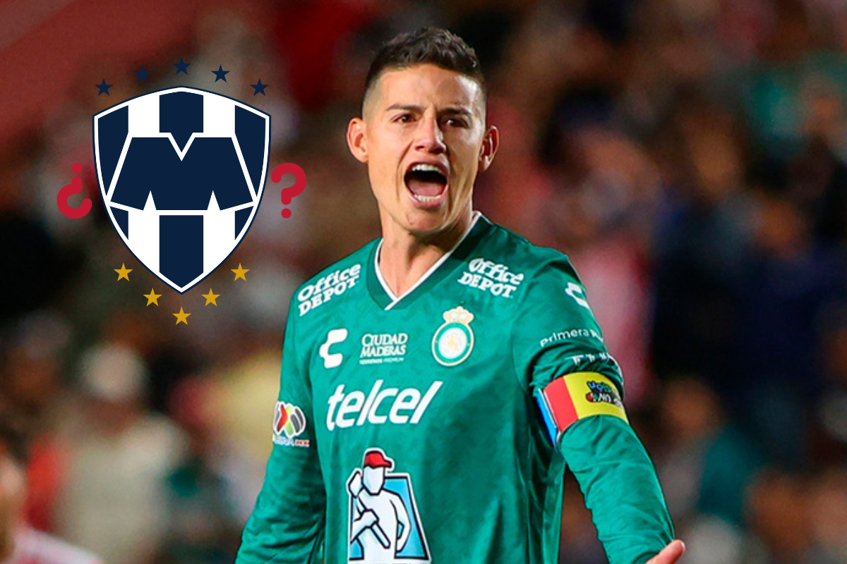 Reportan interés de Monterrey para fichar a James Rodríguez si no renueva con León