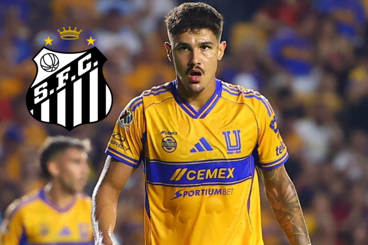 Santos de Brasil lanza oferta millonaria por jugador de Tigres