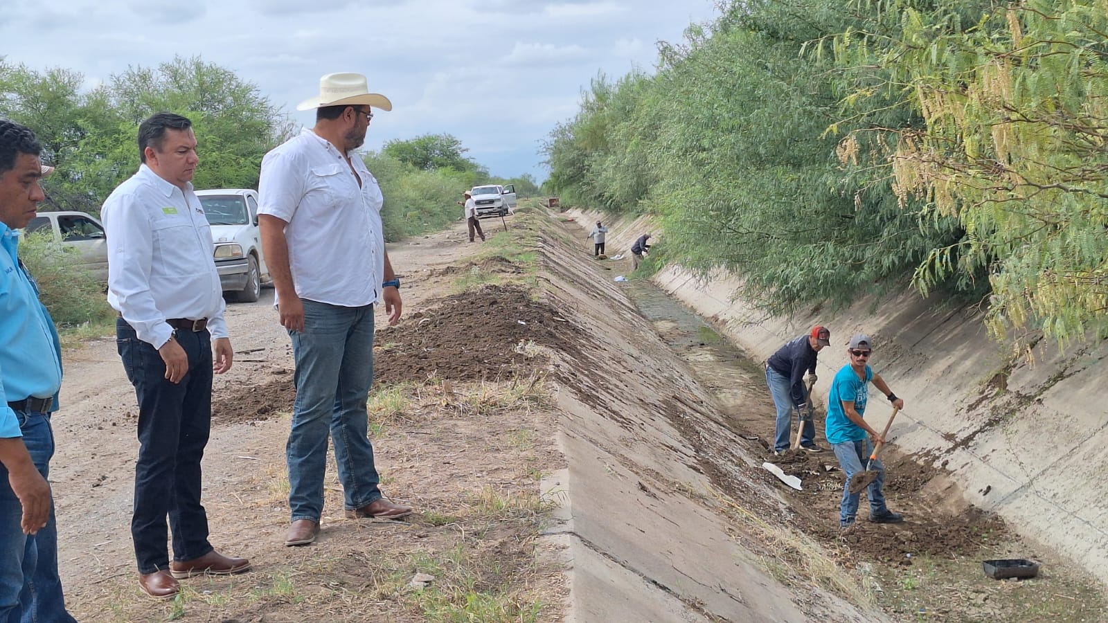Supervisan avance del Programa de Empleo Temporal en Matamoros