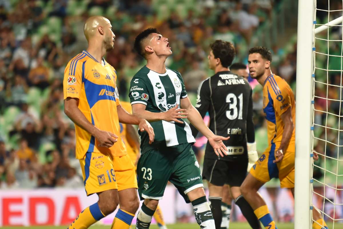 Santos buscará romper una racha negativa de tres años contra Tigres; ¿Qué estadística es?